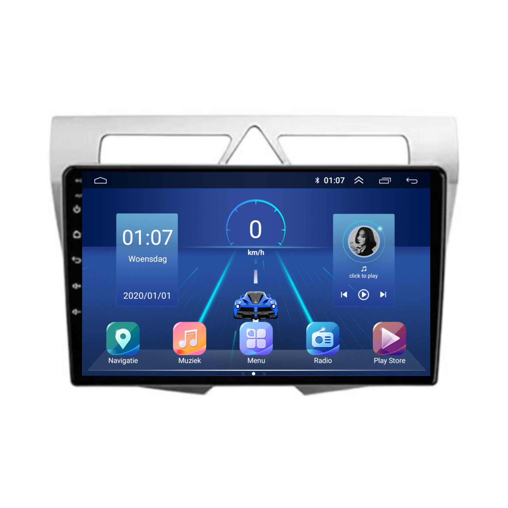 Kia Picanto | Android 13 | Autoradio | 2008 t/m 2010 | Carplay & Android Auto