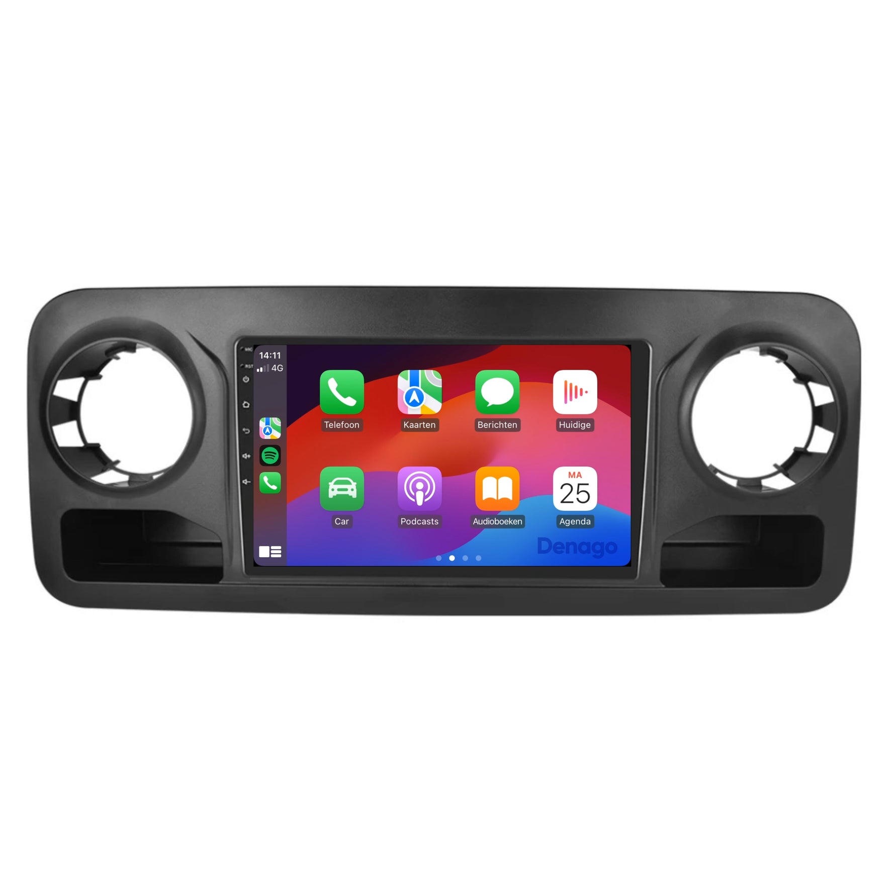 Mercedes Sprinter CarPlay autoradio | 2018 t/m 2023 | Denago DNG-A105 | 9 inch | Android 13 | Draadloos CarPlay & Android Auto