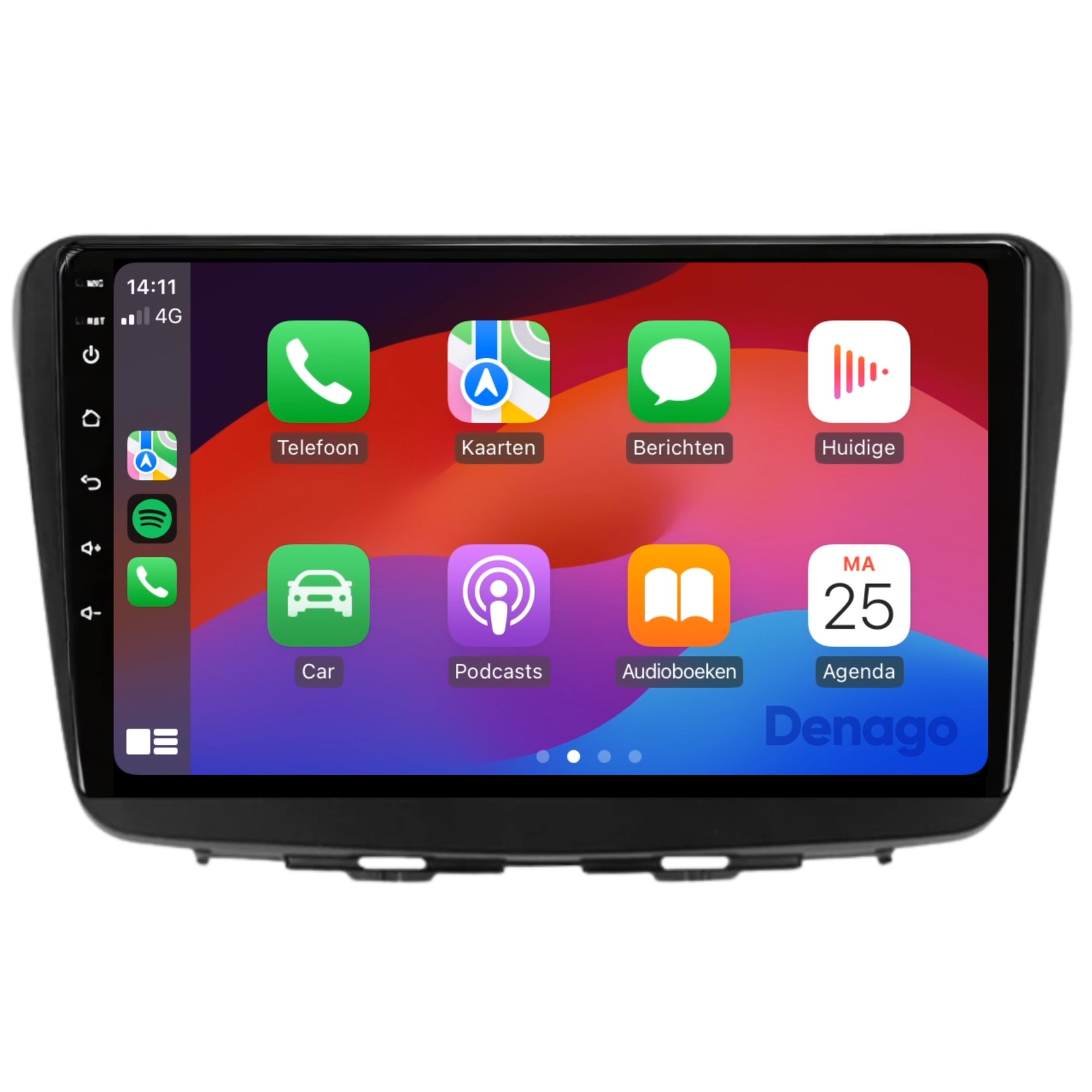 Suzuki Baleno CarPlay autoradio | 2015 t/m 2020 | Denago DNG-A143 | 9 inch | Android 13 | Draadloos CarPlay & Android Auto
