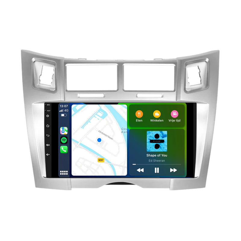 Toyota Yaris | Android 13 | Autoradio | 2005 t/m 2012 | CarPlay & Android Auto-4