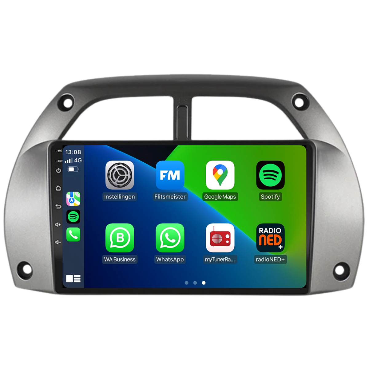 Toyota Rav 4 | Android 13 | Autoradio | 2001 t/m 2003 | CarPlay & Android Auto-1