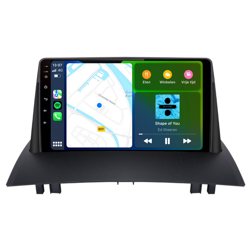 Renault Megane 2 | Android 13 | Autoradio | 2003 t/m 2008 | CarPlay & Android Auto-6
