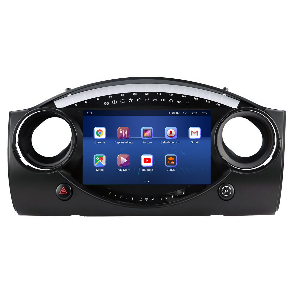 Android 13 CarPlay Autoradio voor Mini Cooper R50/R52/R53 | 2000 t/m 2007-4