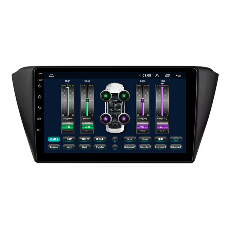 Autoradio CarPlay & Android Auto pour Skoda Fabia | 2015 à 2021 | Android 13 | Davilon-7