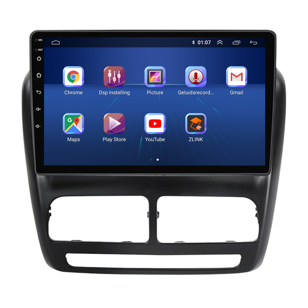 Autoradio CarPlay & Android Auto pour Fiat Doblo | 2010 à 2014 | Android 13 | Davilon | Nouveau panneau inclus-5