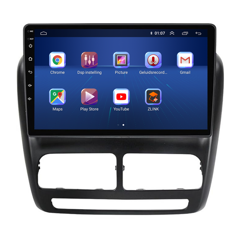 Autoradio CarPlay & Android Auto pour Fiat Doblo | 2010 à 2014 | Android 13 | Davilon | Nouveau panneau inclus-5