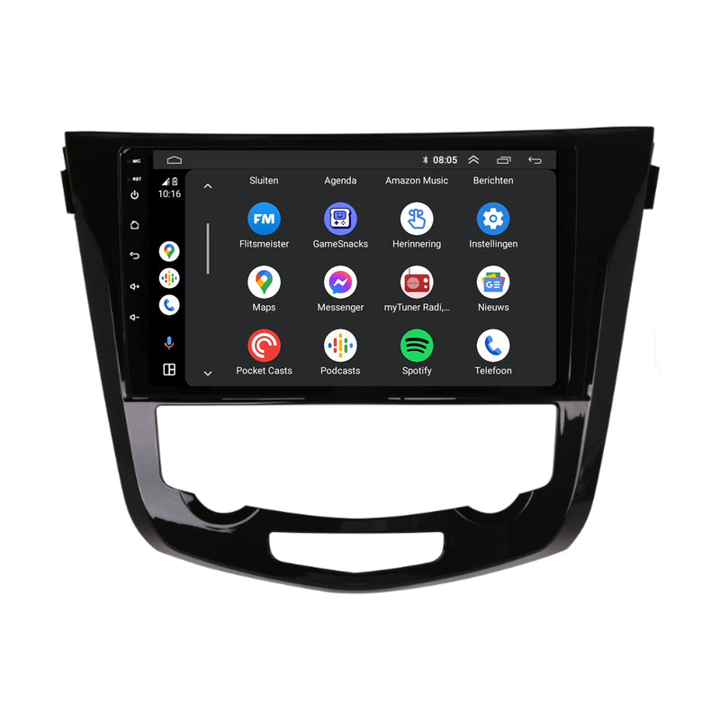 Nissan Qashqai X-Trail CarPlay & Android Auto autoradio | 2014 t/m 2021 | Android 15 | Davilon-4
