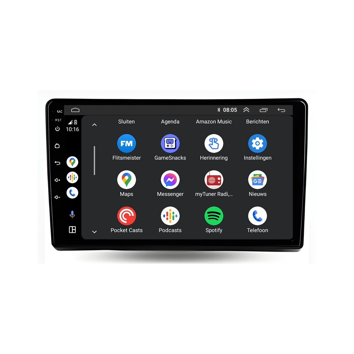 Opel Astra H & Opel Zafira B | Android 13 | Autoradio | 2005 t/m 2014 | CarPlay & Android Auto-5