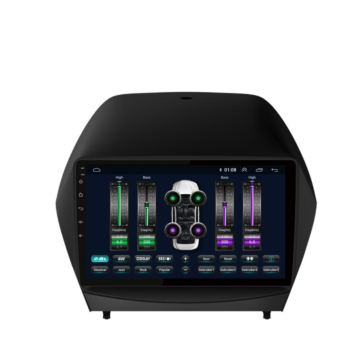 Hyundai ix35 CarPlay & Android Auto autoradio | 2009 t/m 2015 | Android 15 | Davilon-7