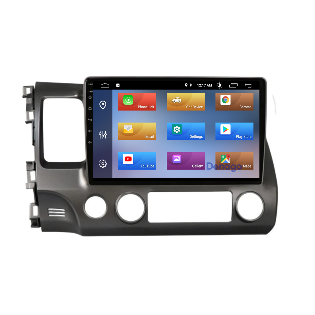 Honda Civic CarPlay autoradio | 2007 t/m 2011 | Denago DNG-A51 | 10 inch | Android 13 | Draadloos CarPlay & Android Auto-2