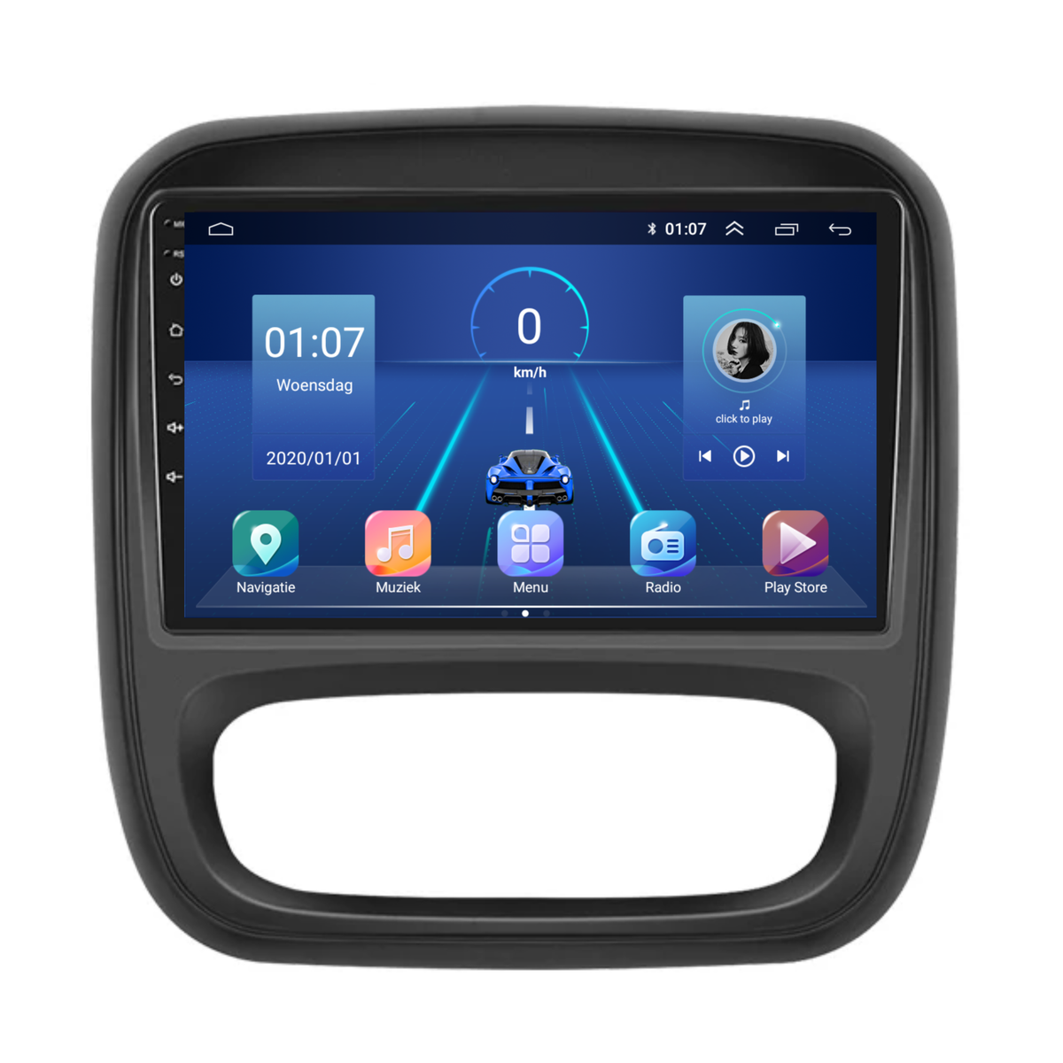Renault Trafic | Android 13 | Autoradio | 2015 t/m 2021 | Carplay &  Android Auto-2