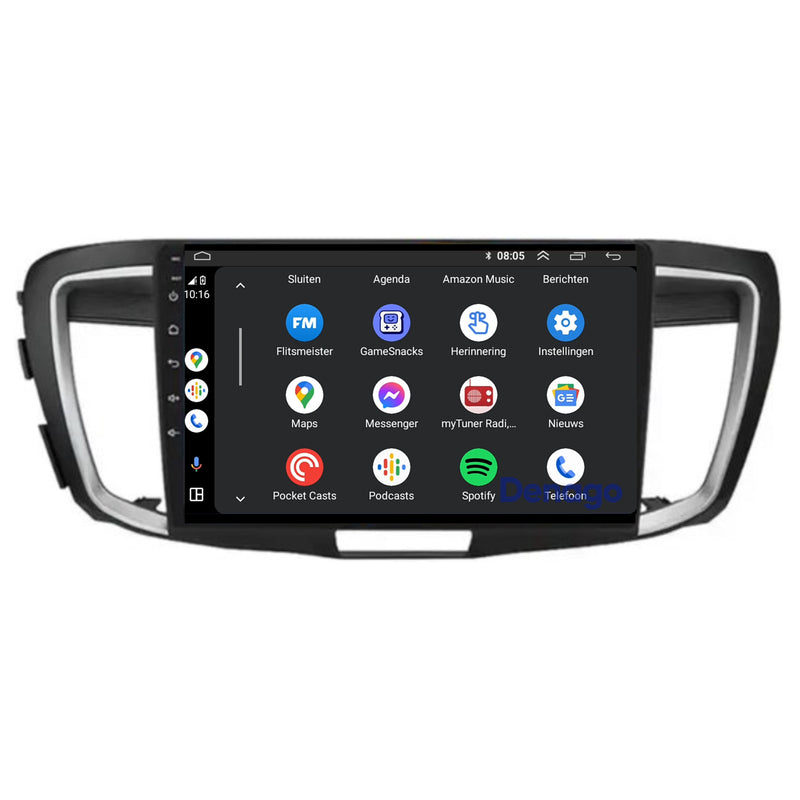 Honda Accord CarPlay autoradio | 2013 t/m 2017 | Denago DNG-A293 | 9 inch | Android 13 | Draadloos CarPlay & Android Auto-5