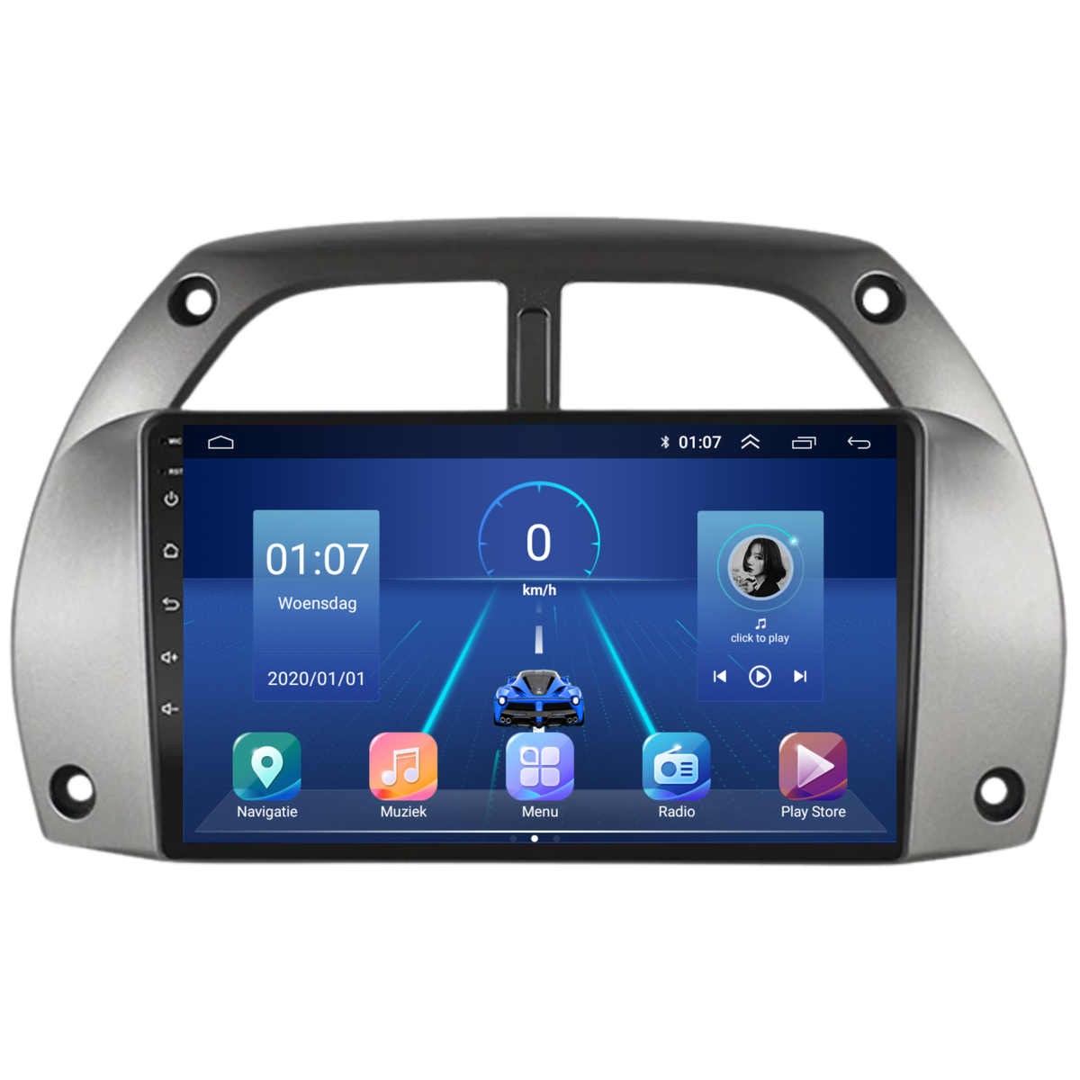Toyota Rav 4 | Android 13 | Autoradio | 2001 t/m 2003 | CarPlay & Android Auto-5