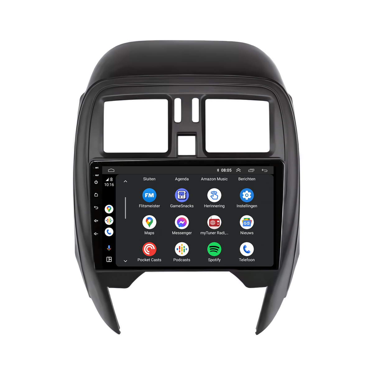 Nissan Micra | Android 13 | Autoradio | 2013 t/m 2017 | Carplay & Android Auto-4
