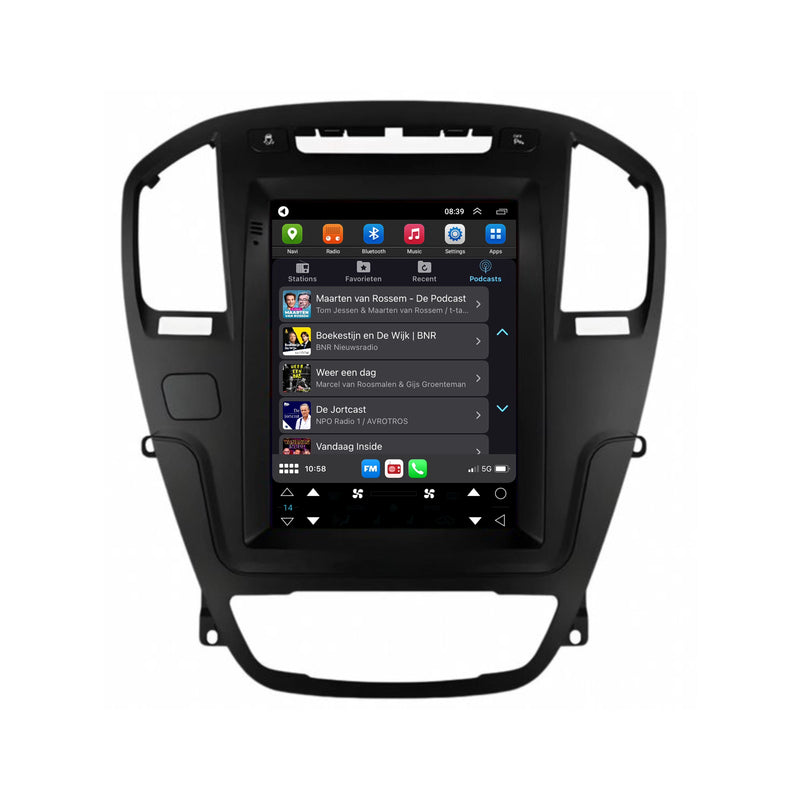 Opel Insignia | Android 13 | Autoradio | 2008 t/m 2013 | CarPlay & Android Auto | Grote scherm-4