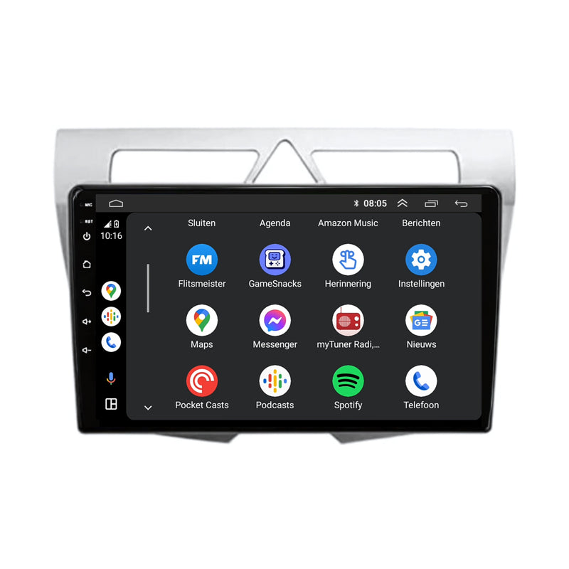 Kia Picanto | Autoradio | 2008 t/m 2010 | Carplay & Android Auto | Zilver-5