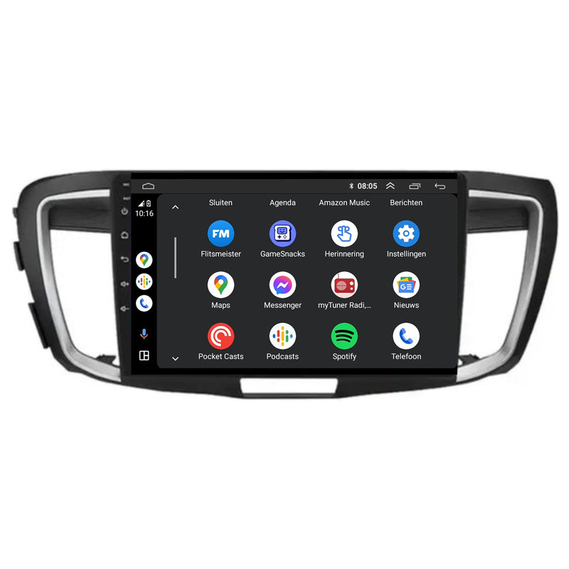 Honda Accord | Android 13 | Autoradio | 2013 t/m 2017 | 10 inch | CarPlay & Android Auto-5
