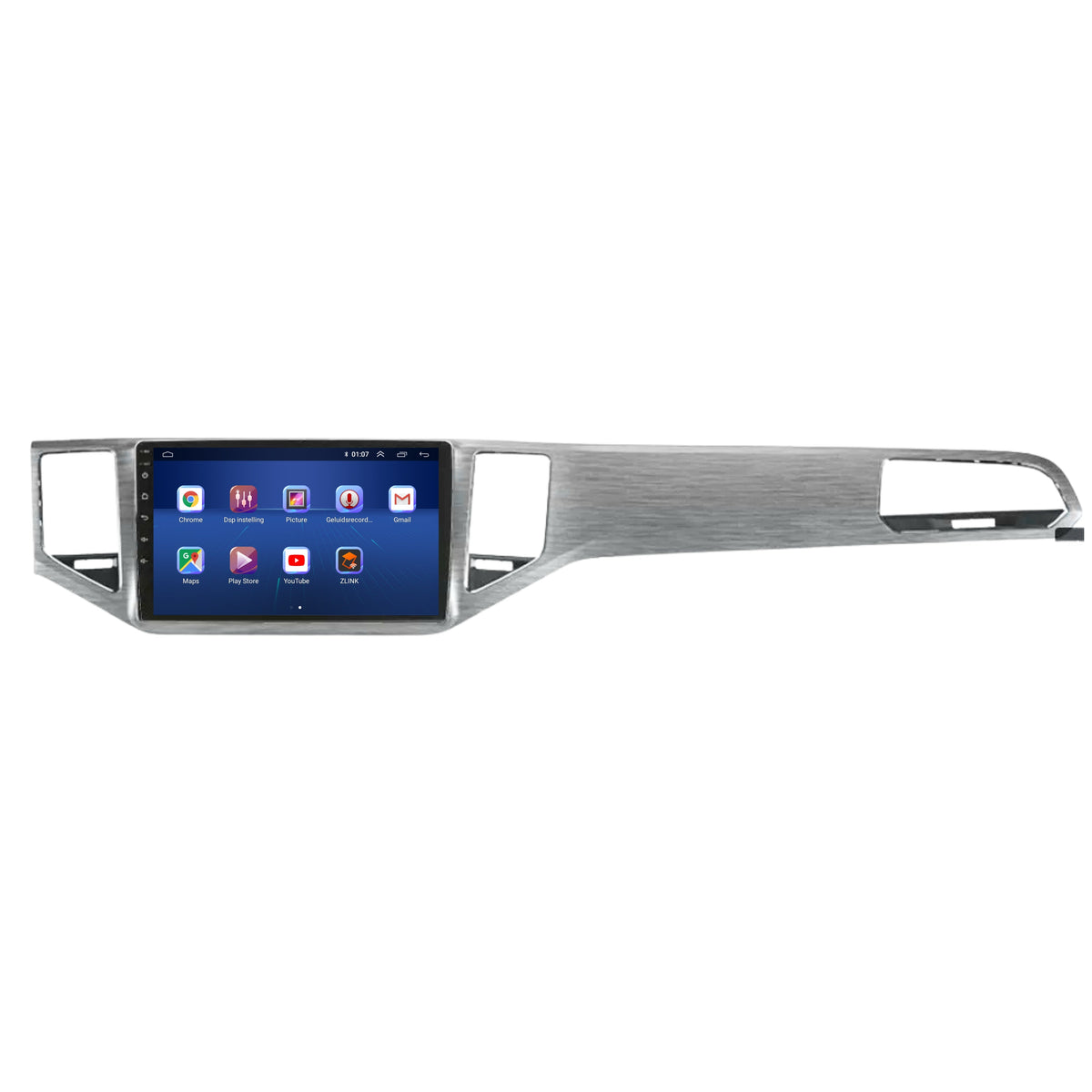 Volkswagen Golf Sportsvan CarPlay & Android Auto Autoradio | 2015 bis 2021 | Android 13 | Davilon | Silber