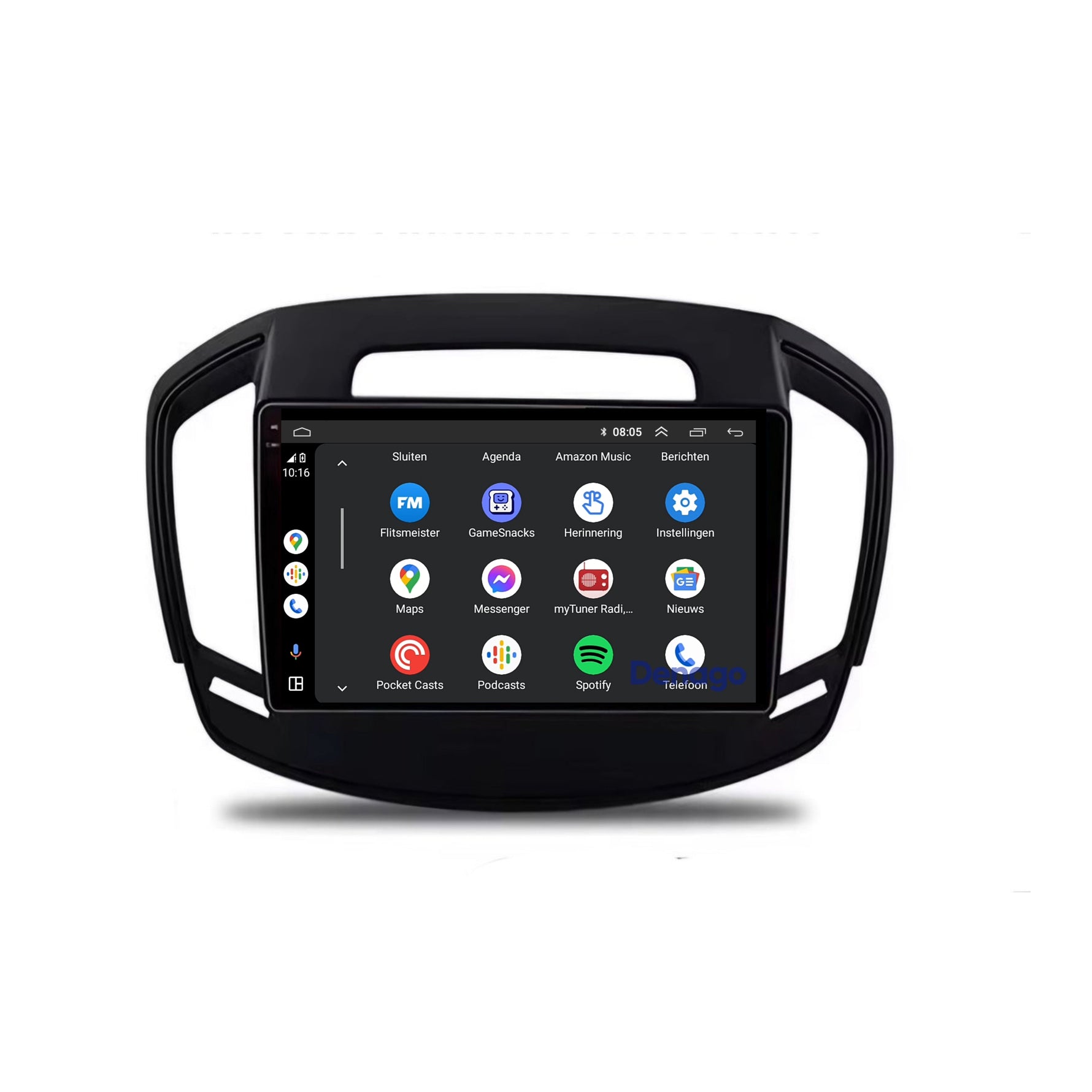 Opel Insignia CarPlay autoradio | 2008 t/m 2013 | Denago DNG-A271 | 9 inch | Android 13 | Draadloos CarPlay & Android Auto