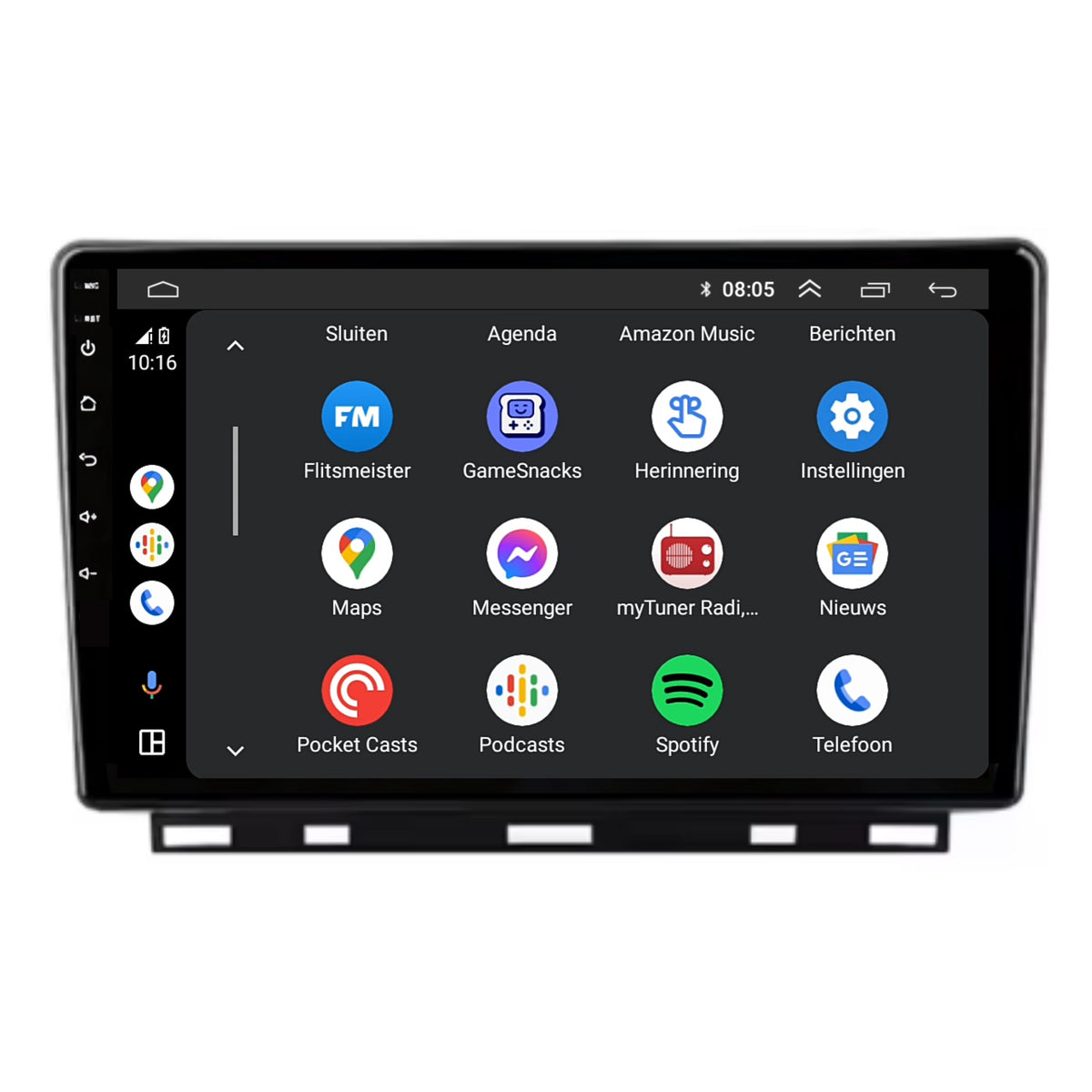 Renault Clio 5 Android Autoradio | 2019 t/m 2025 | CarPlay & Android auto-5