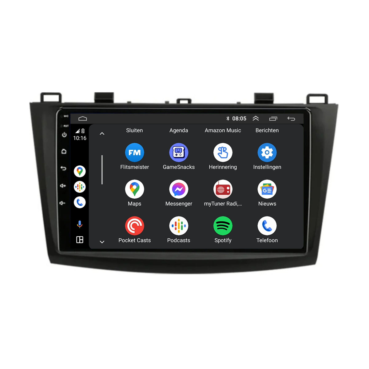 Mazda 3 | Android 13 | Autoradio | 2010 t/m 2013 | CarPlay & Android Auto-5