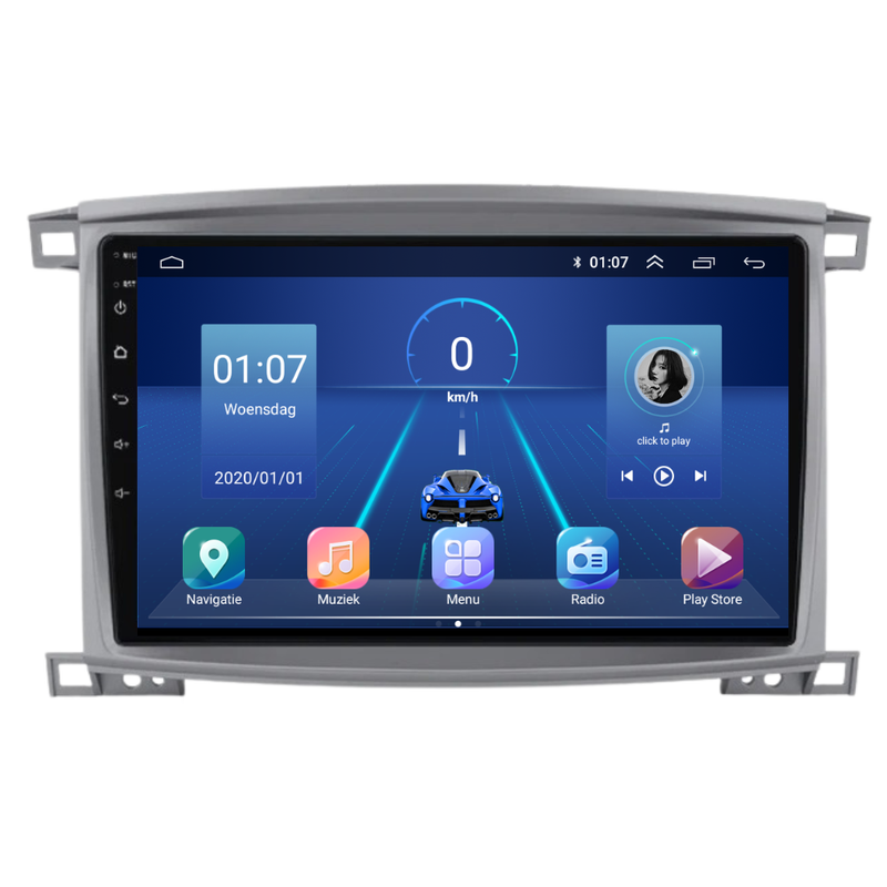 Toyota Land Cruiser LC100 | Android 13 | Autoradio | 2005 t/m 2007 | CarPlay & Android Auto-4