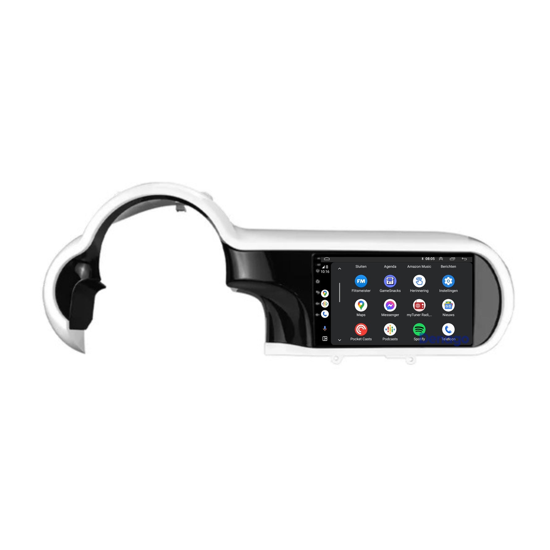 Renault Twingo CarPlay autoradio | 2014 t/m 2024 | Denago DNG-A256 | 9 inch | Android 13 | Draadloos CarPlay & Android Auto