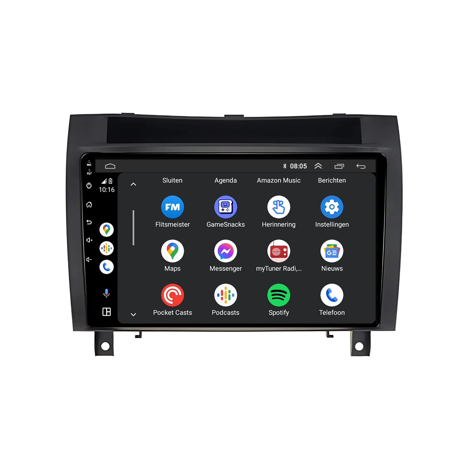 Mercedes-Benz SLK | Android 13 | Autoradio | 2004 t/m 2010 | CarPlay & Android Auto