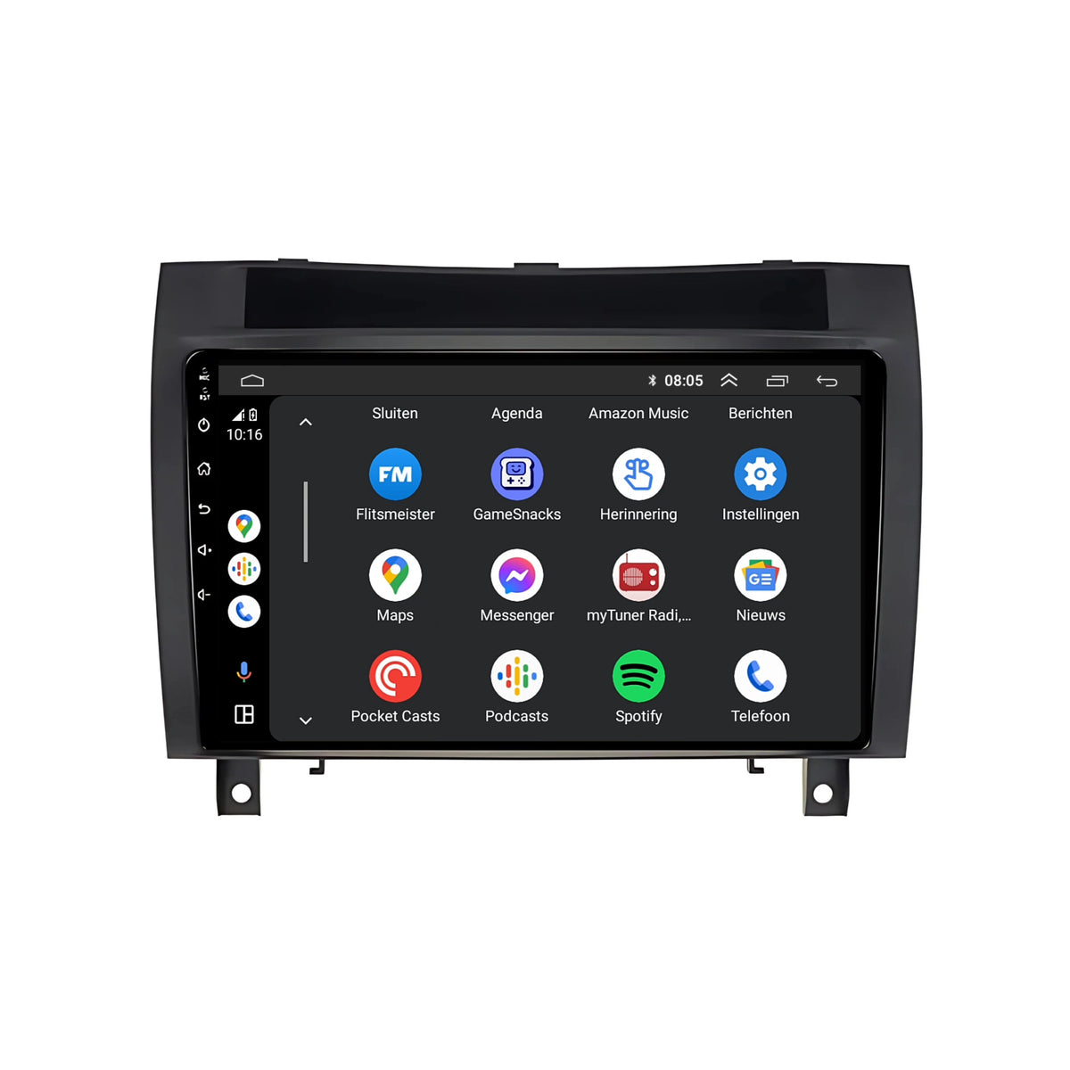 Mercedes-Benz SLK | Android 13 | Autoradio | 2004 t/m 2010 | CarPlay & Android Auto-5