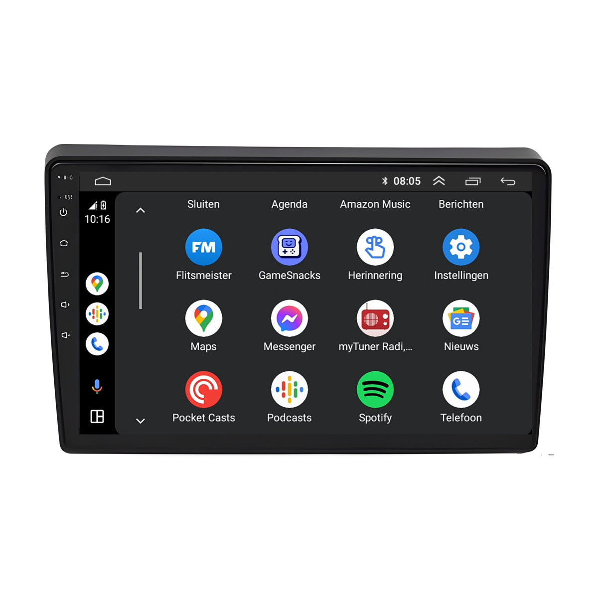 Ford Transit | Android 13 | Autoradio | 2006 t/m 2014 | CarPlay & Android Auto-5