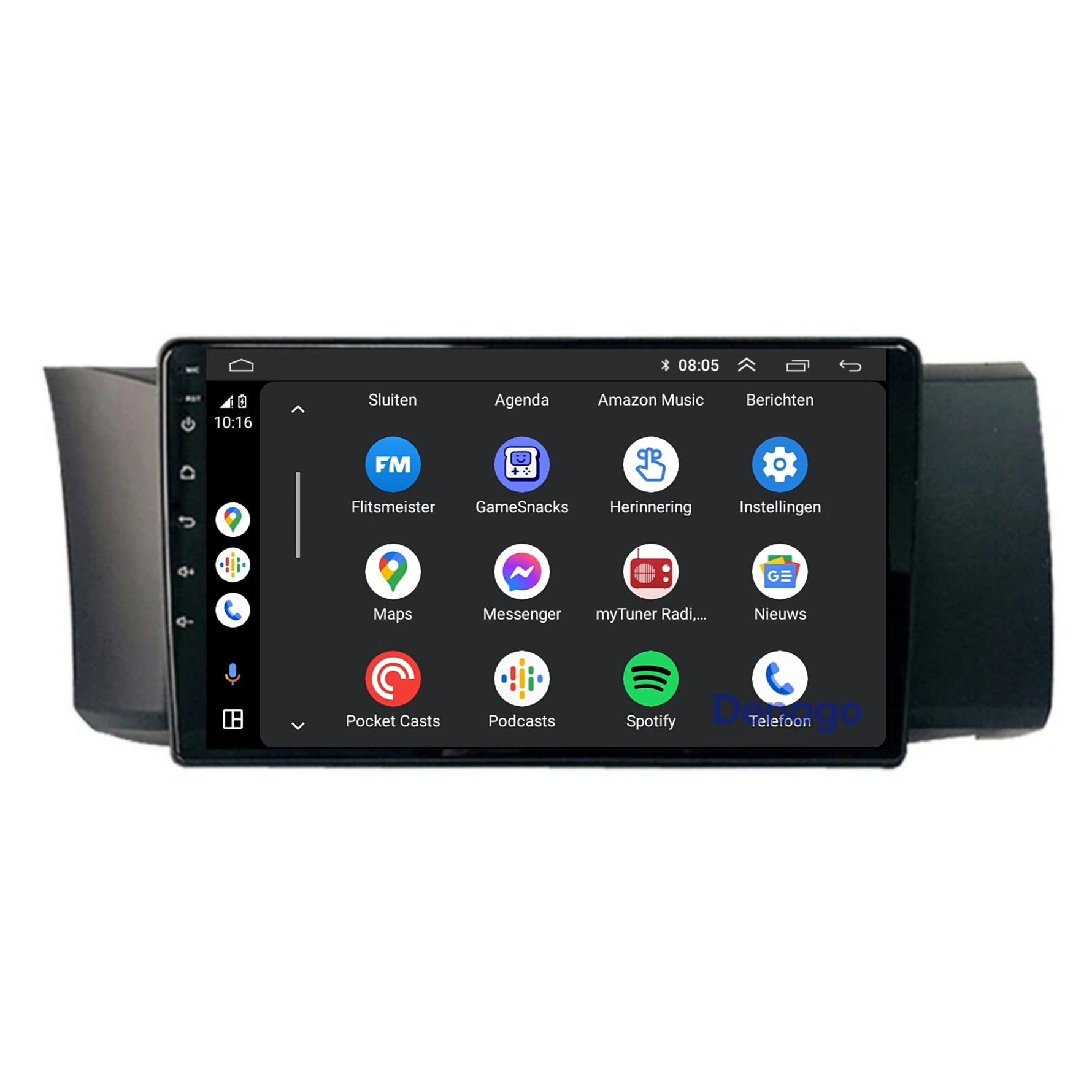 Toyota GT86 CarPlay autoradio | 2012 t/m 2016 | Denago DNG-A179 | 9 inch | Android 13 | Draadloos CarPlay & Android Auto