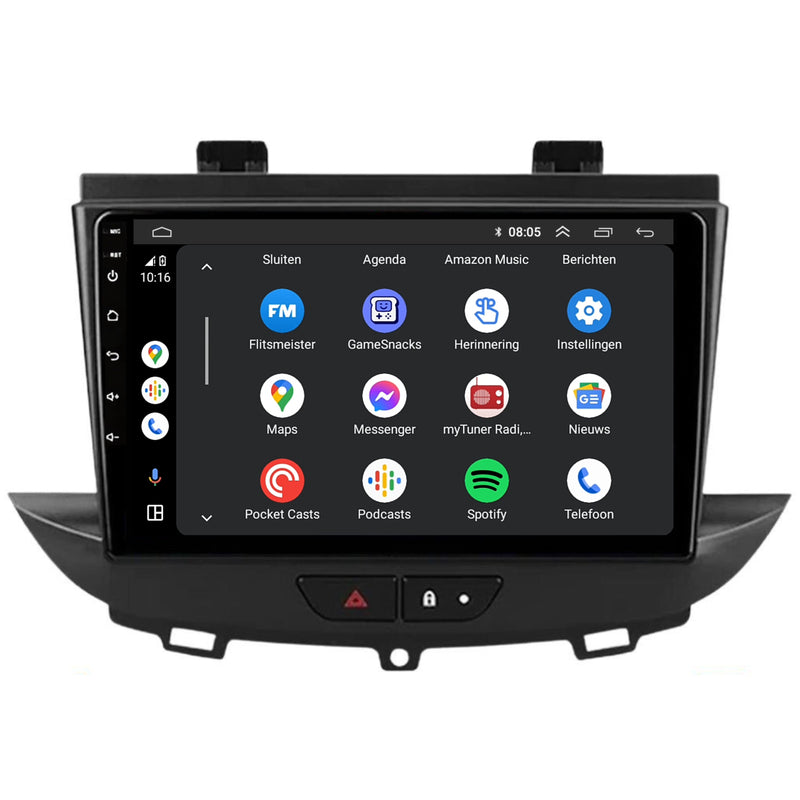 Opel GrandLand X | Android 13 | Autoradio | 2016 t/m 2020 | CarPlay & Android Auto-5