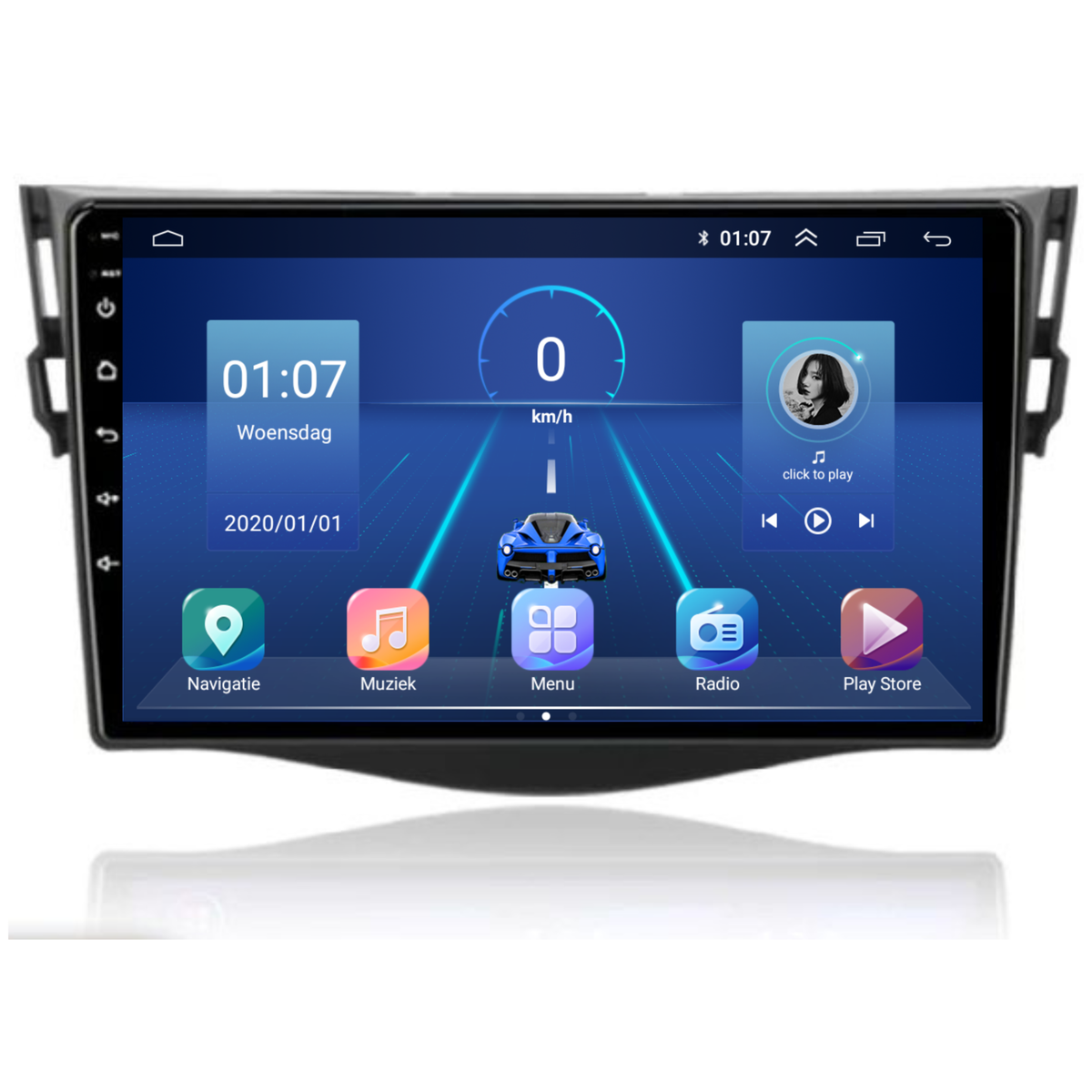 Toyota RAV4 | Android 13  | Autoradio | 2006 t/m 2013 | Carplay & Android Auto-5