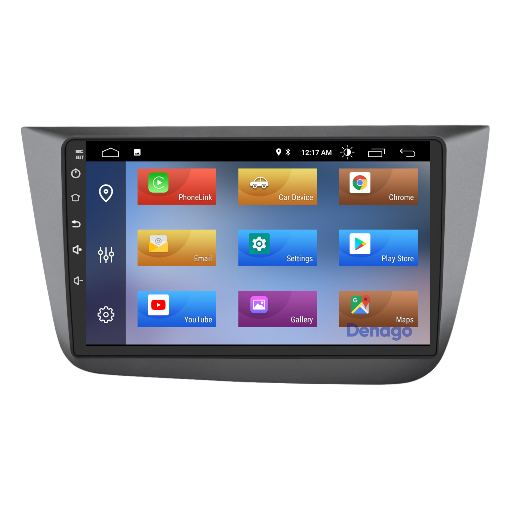 Seat Altea CarPlay autoradio | 2004 t/m 2015 | Denago DNG-A38 | 9 inch | Android 13 | Draadloos CarPlay & Android Auto