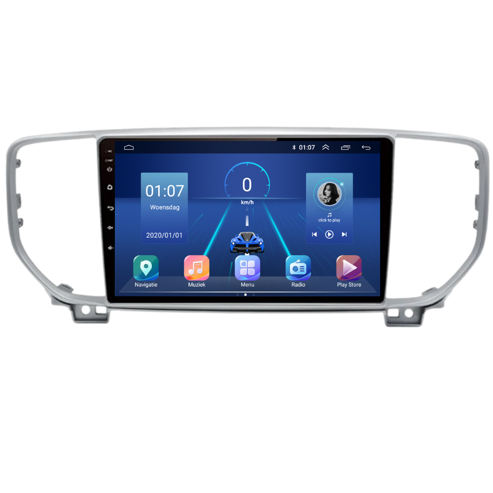 Kia Sportage CarPlay & Android Auto autoradio | 2019 t/m 2021 | Android 15 | Davilon-5