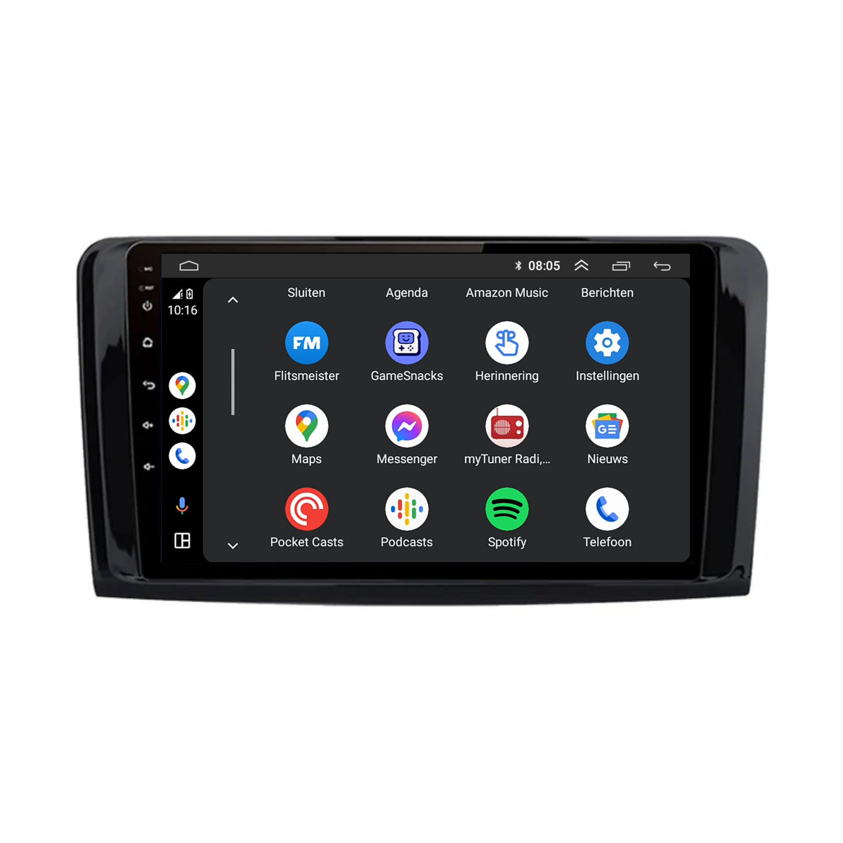 Mercedes ML / GL CarPlay & Android Auto car radio | 2005 to 2012 | Android 13 | Davilon-3