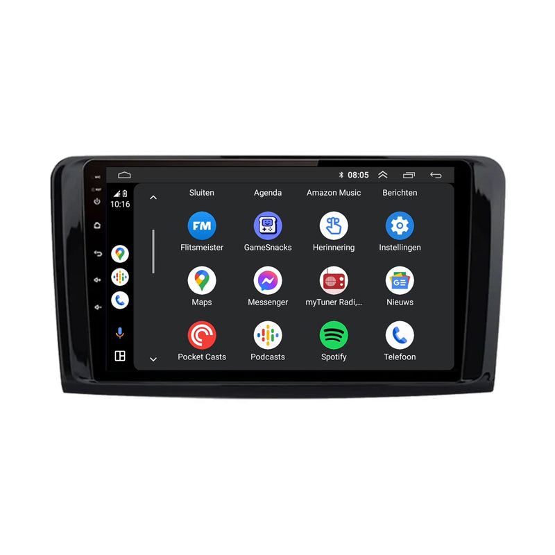 Mercedes ML / GL CarPlay & Android Auto car radio | 2005 to 2012 | Android 13 | Davilon-3