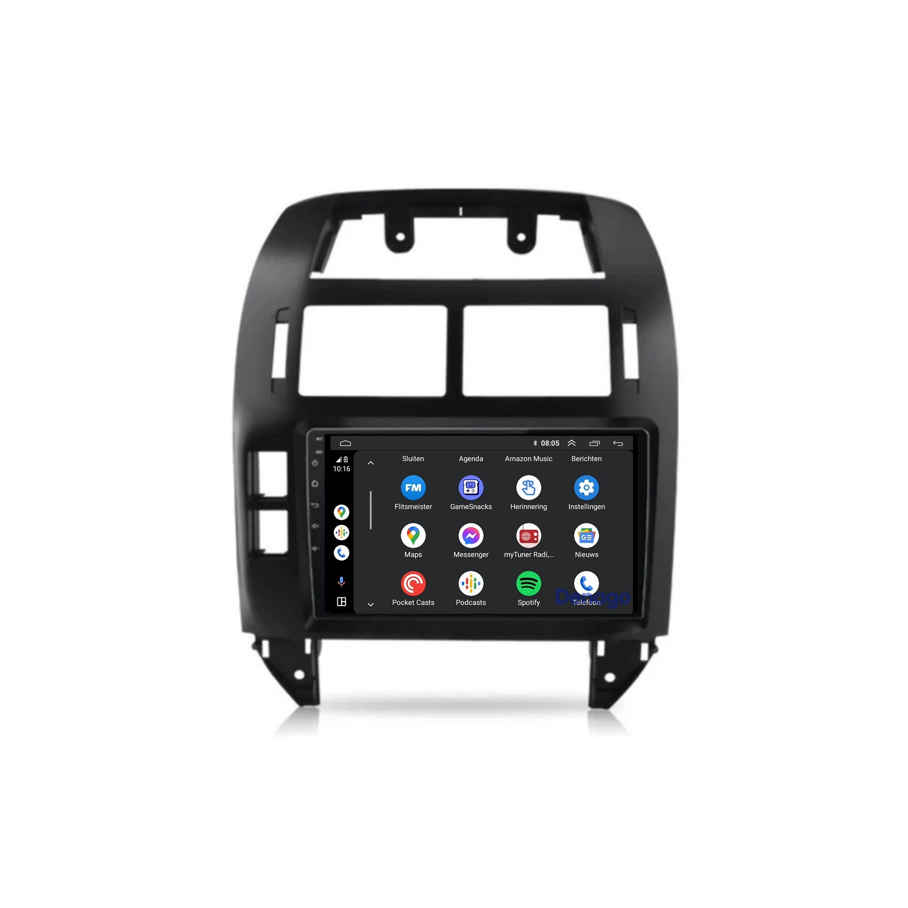Volkswagen Polo CarPlay autoradio | 2002 t/m 2009 | Denago DNG-A239 | 9 inch | Android 13 | Draadloos CarPlay & Android Auto