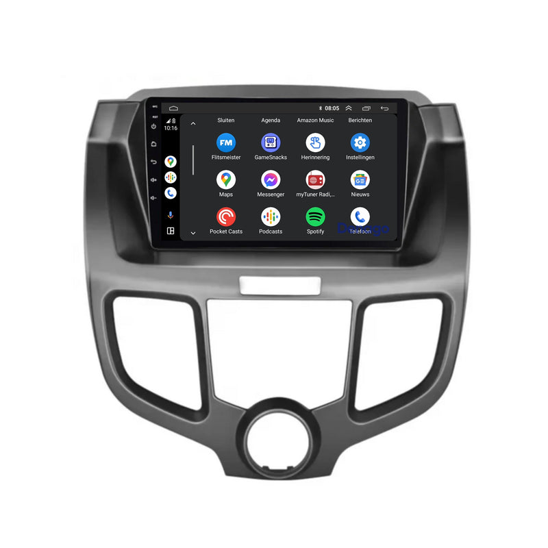 Honda Odyssey CarPlay autoradio | 2004 t/m 2008 | Denago DNG-A193 | 9 inch | Android 13 | Draadloos CarPlay & Android Auto-5