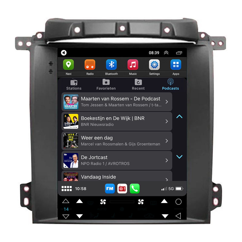 Kia Sorento Android 13 groot scherm CarPlay Android Auto 2002-2006-6