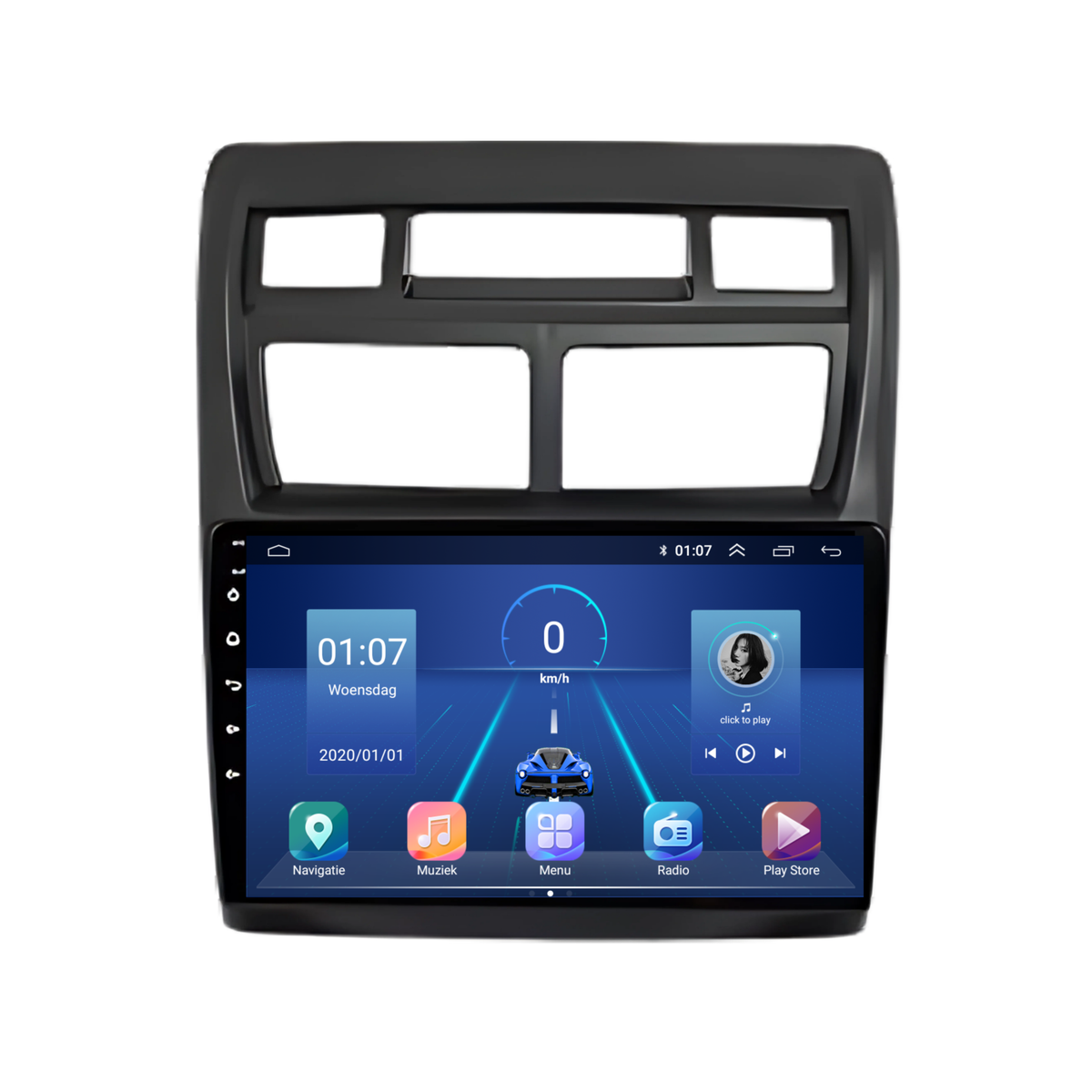 Kia Sportage Android 13 autoradio CarPlay Android Auto 2004-2010-4