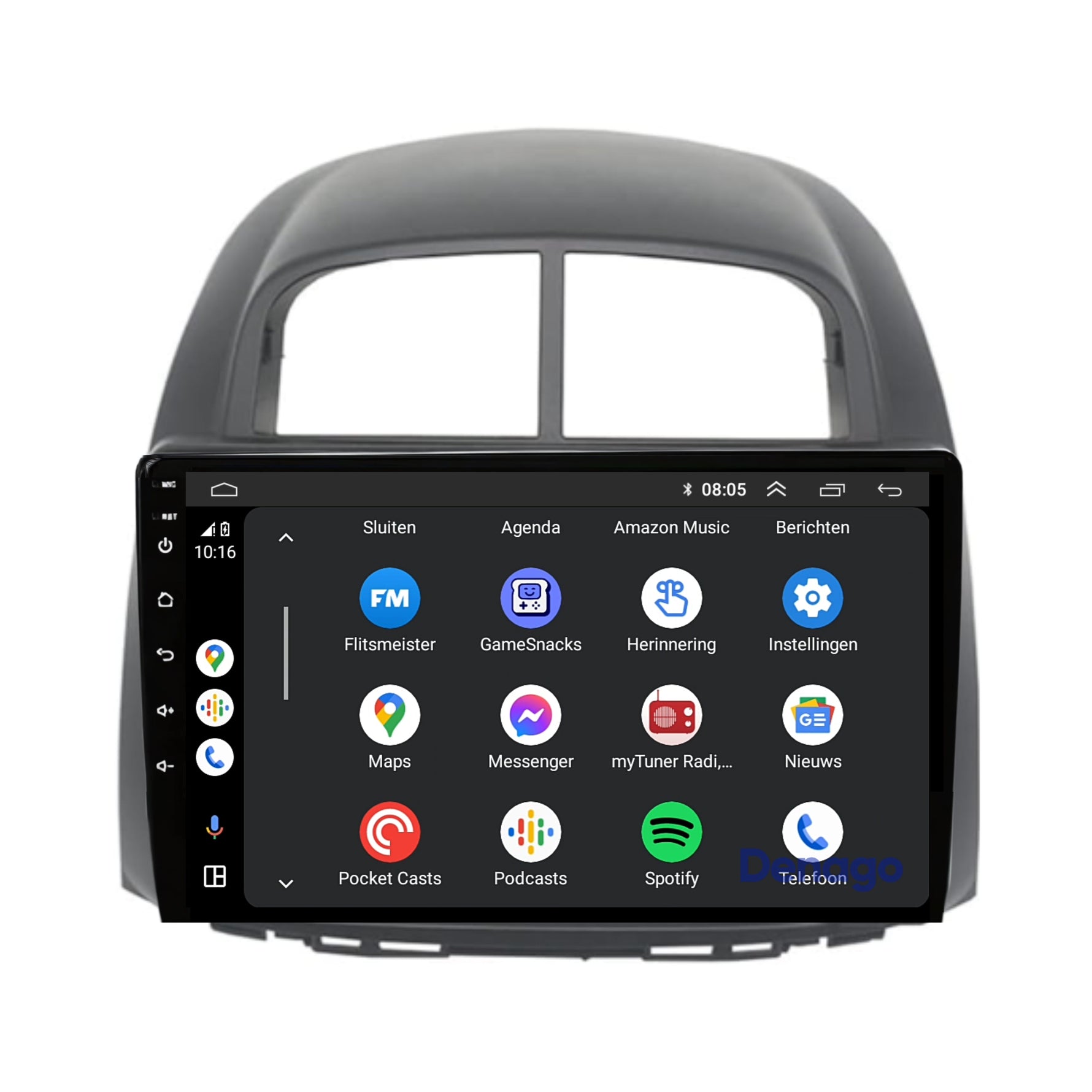 Daihatsu Sirion CarPlay autoradio | 2013 t/m 2018 | Denago DNG-A146 | 9 inch | Android 13 | Draadloos CarPlay & Android Auto