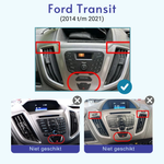 Ford Transit CarPlay autoradio | 2014 t/m 2021 | Denago DNG-A62 | 9 inch | Android 13 | Draadloos CarPlay & Android Auto