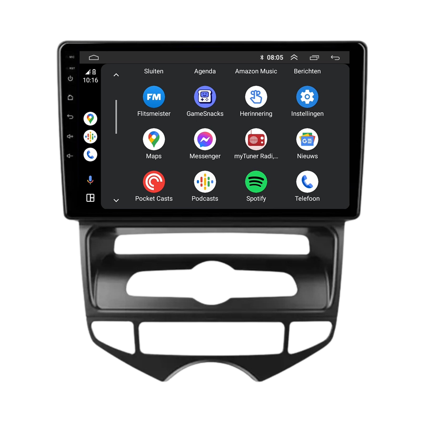 Hyundai IX20 | Android 13 | Autoradio | 2010 t/m 2019 | Automatische Airco | CarPlay & Android Auto