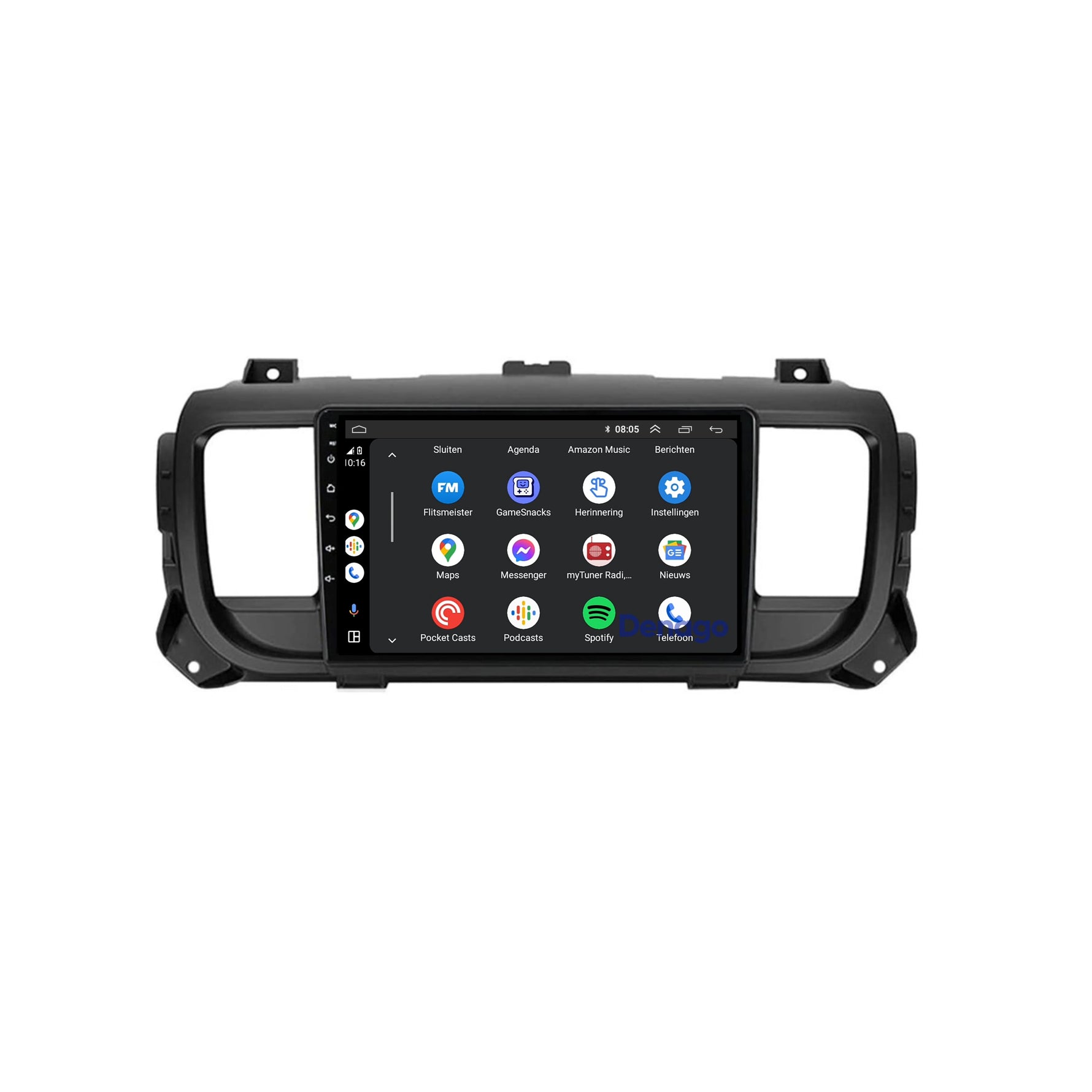 Opel Vivaro CarPlay autoradio | 2016 t/m 2023 | Denago DNG-A235 | 9 inch | Android 13 | Draadloos CarPlay & Android Auto