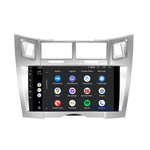 Toyota Yaris CarPlay autoradio zilver | 2005 t/m 2012 | Denago DNG-A289 | 9 inch | Android 13 | Draadloos CarPlay & Android Auto