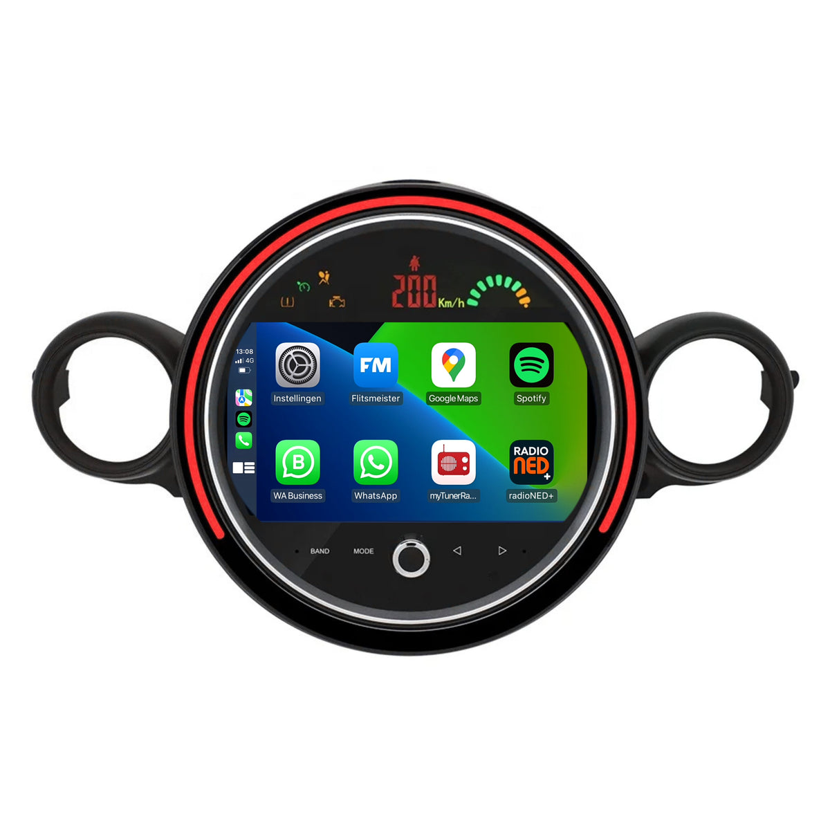 Mini Cooper R56 CarPlay & Android Auto autoradio | 2008 t/m 2013 | Android 15 | Davilon | 2GB RAM-1