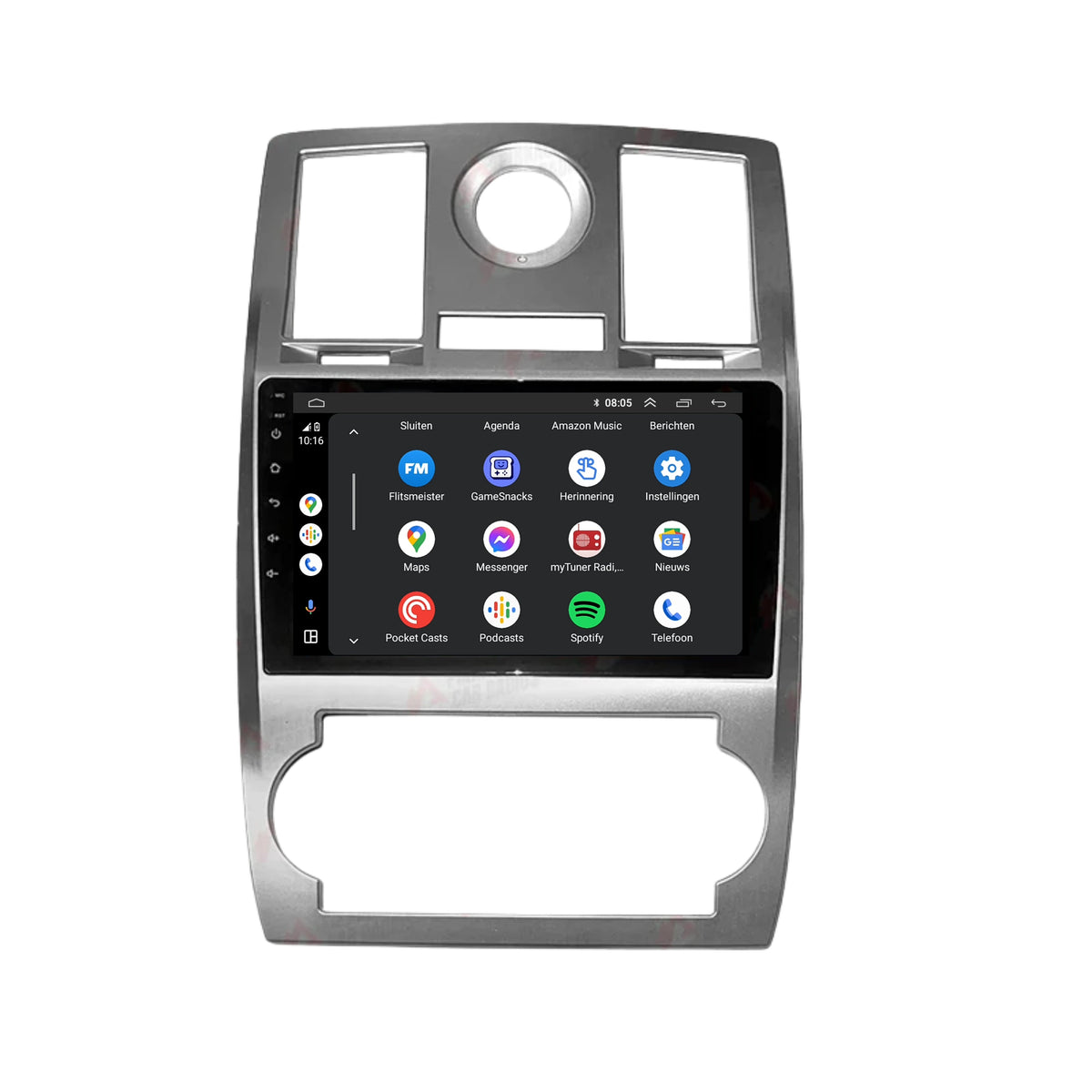 Chrysler 300C CarPlay & Android Auto car radio | 2005 to 2007 | Android 13 | Davilon-3