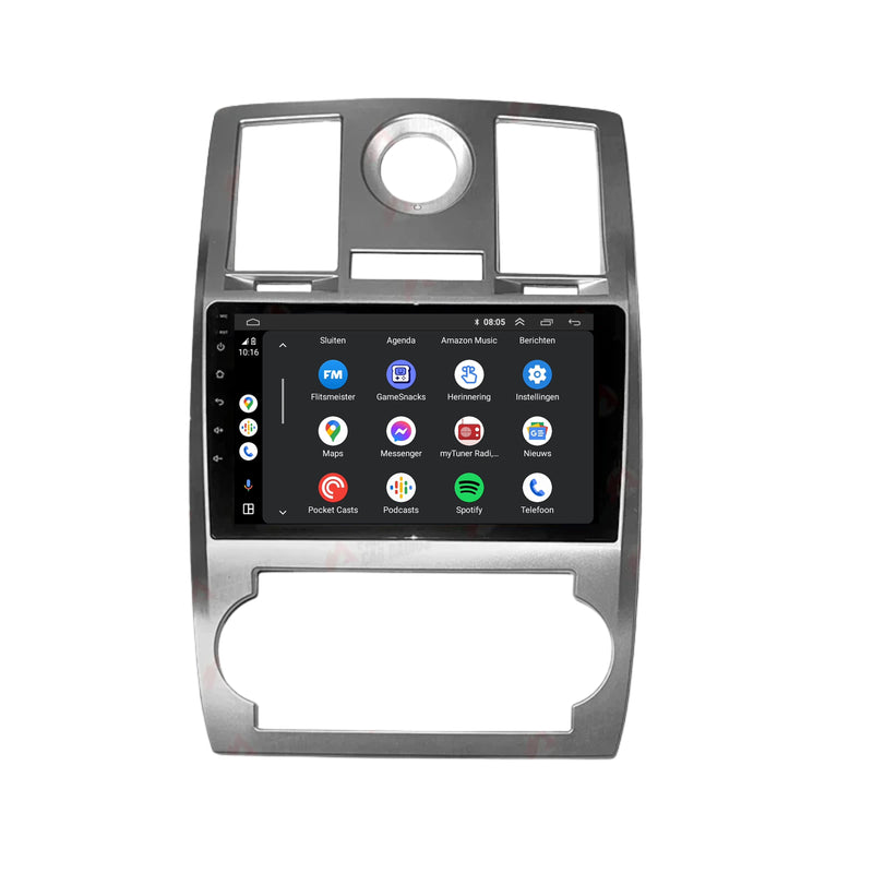 Chrysler 300C CarPlay & Android Auto car radio | 2005 to 2007 | Android 13 | Davilon-3