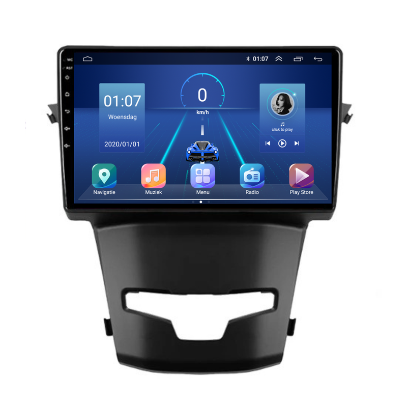 Ssangyong Korando | Android 13 | Autoradio | 2014 t/m 2018 | Carplay & Android Auto-5
